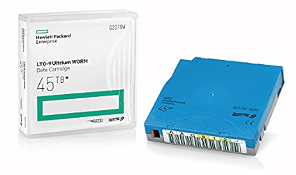 Original HP Q2079W , LTO9 / LTO Ultrium 9 , 18TB / 45TB Datenträger WORM