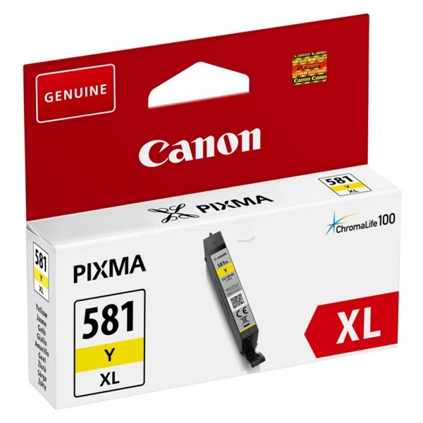 Original Canon 2051C001 / CLI-581 YXL Tintenpatrone gelb 8,3 ml 515 Seiten