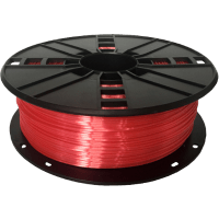 3D-Filament Seiden-PLA rot mit Perlglanz 1.75mm 1000g Spule