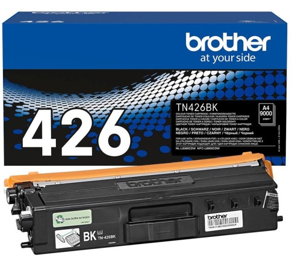 Original Brother TN-426BK Toner black 9.000 Seiten