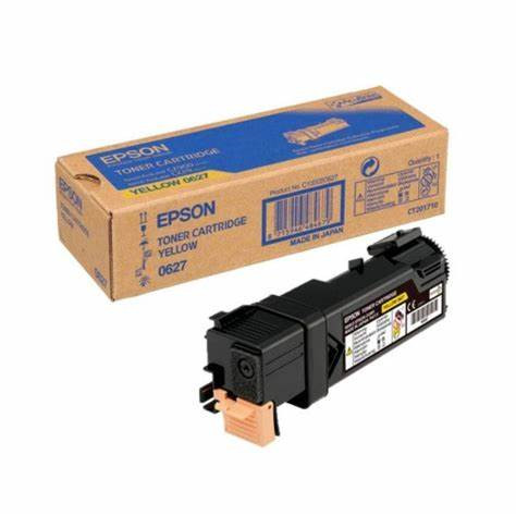 Original Epson C13S050627 / 0627 Toner yellow 2.500 Seiten