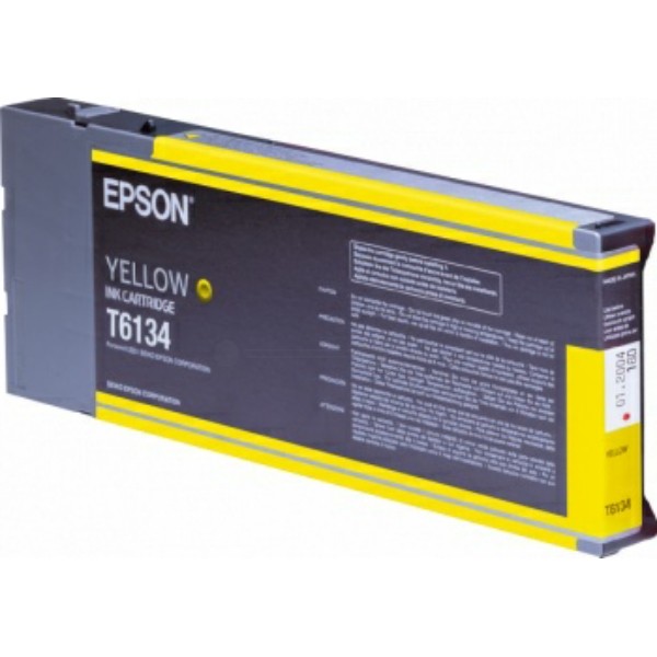 Original Epson C13T613400 / T6134 Tintenpatrone gelb 110 ml