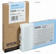 Original Epson C13T603500 / T6035 Tinte photo cyan 220 ml