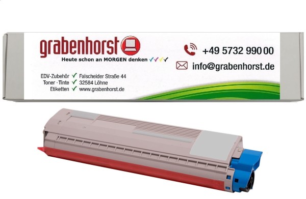 Alternativ OKI 46443103 Toner cyan 10.000 Seiten