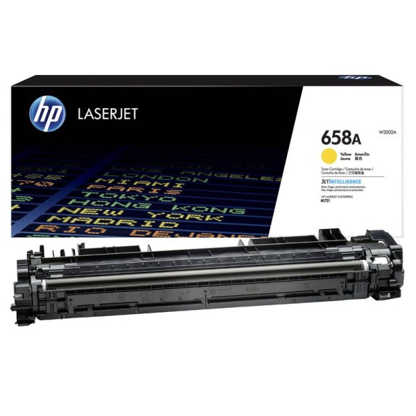 Original HP W2002A / 658A Toner yellow 6.000 Seiten