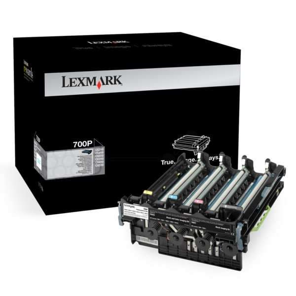 Original Lexmark 70C0P00 / 700P Fotoleitereinheit 40.000 Seiten (4er-Pack)