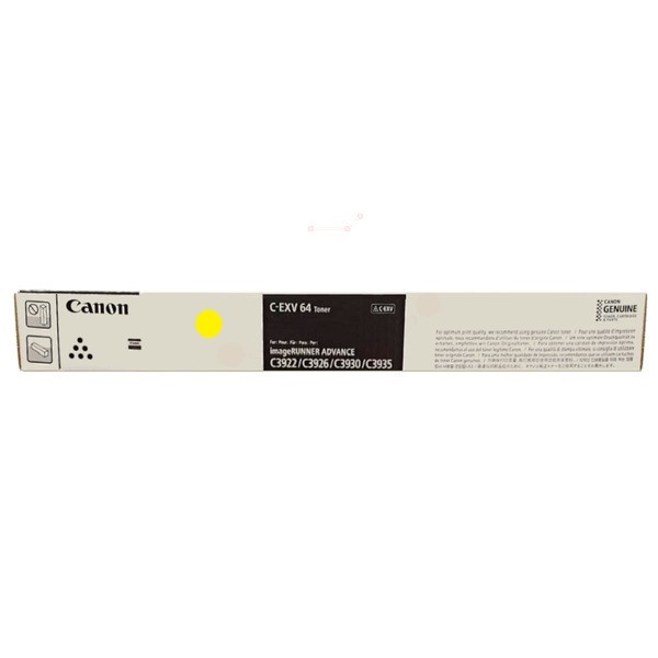 NEUOriginal Canon 5756C002 / C-EXV64 Toner yellow 25.500 Seiten