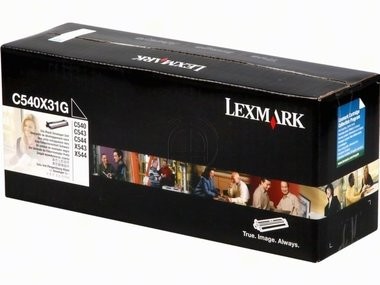 Original Lexmark C540X31G Entwicklereinheit black 30.000 Seiten