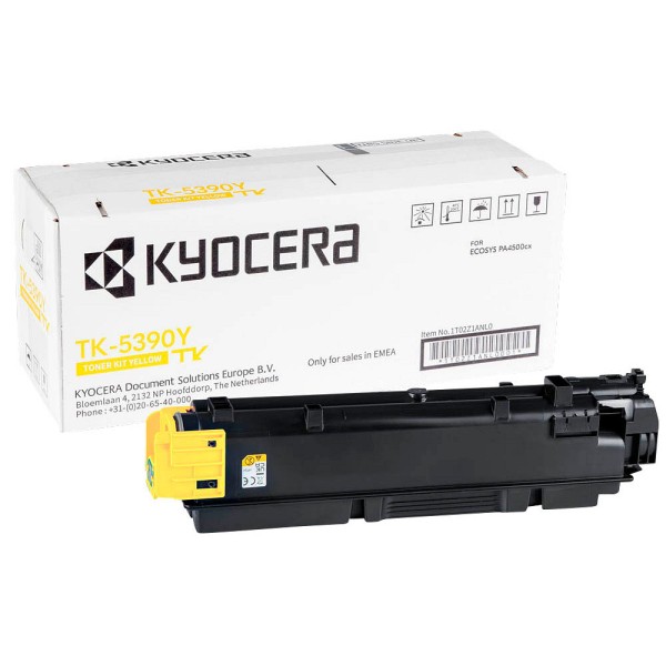 NEUOriginal Kyocera 1T02Z1ANL0 / TK-5390Y Toner yellow 13.000 Seiten