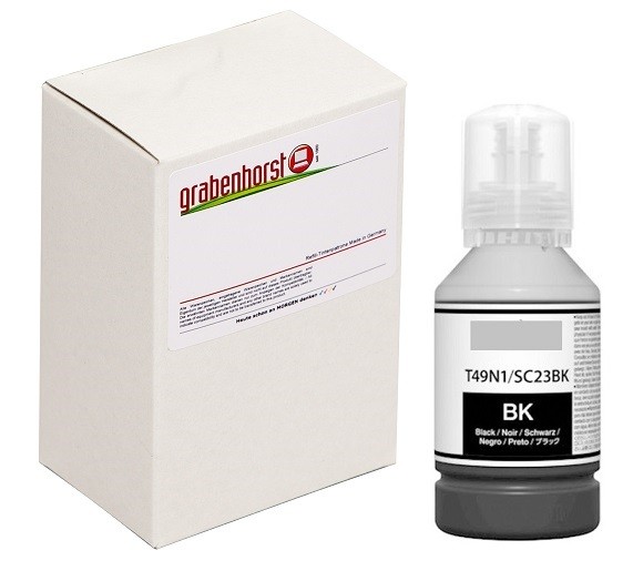 Alternativ Epson C13T49N100 / T49N1 Tinte black dye 140 ml