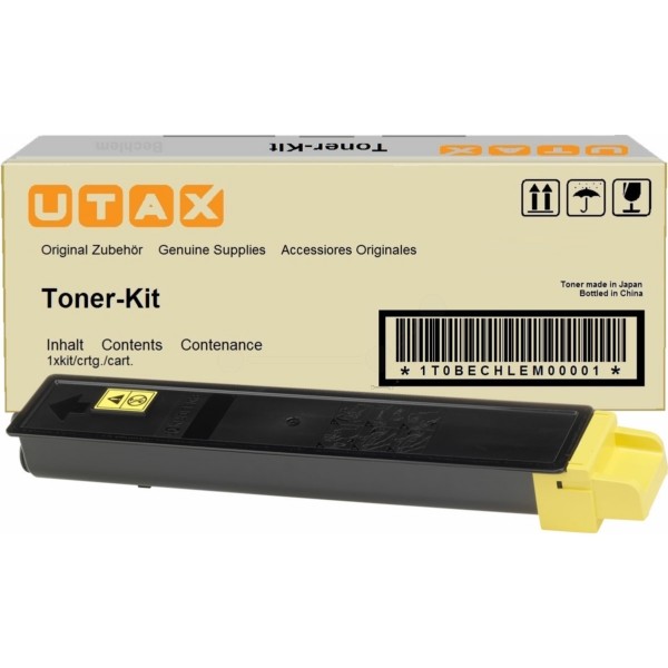 Original Utax 662511016 / CK-8510 Y Toner-Kit gelb 12.000 Seiten