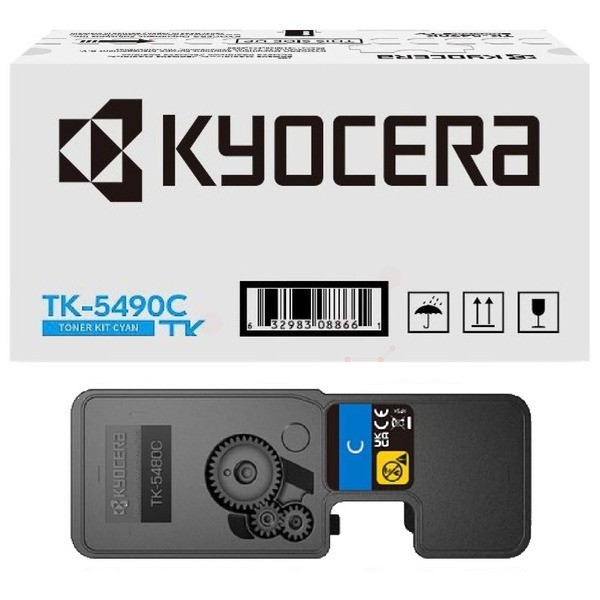 NEUOriginal Kyocera 1T0C22CNL1 / TK-5490C Toner cyan 2.400 Seiten