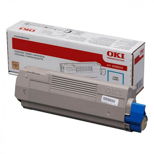 Original OKI 45396203 Toner cyan 11.500 Seiten