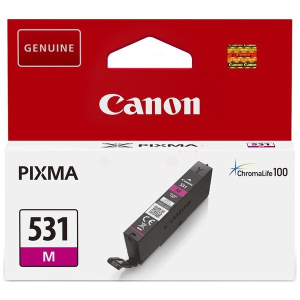 NEUOriginal Canon 6120C001 / CLI-531 M Tinte magenta 8,2 ml 475 Seiten