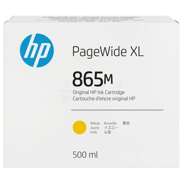 NEUOriginal HP 3ED88A / 865M Tinte yellow 500 ml