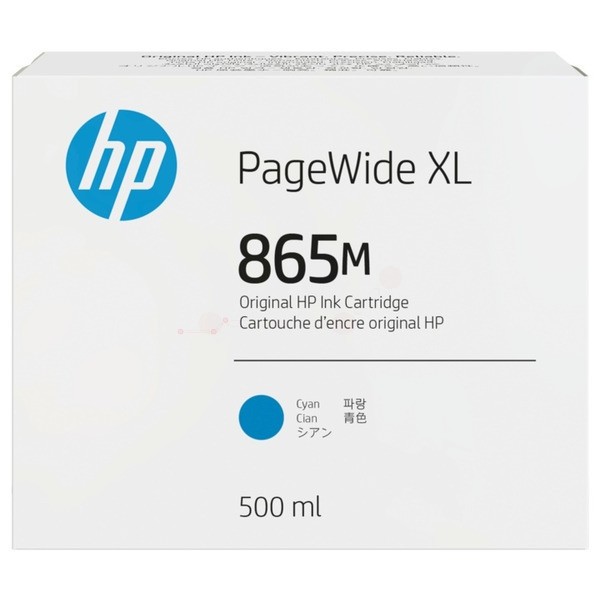 NEUOriginal HP 3ED89A / 865M Tinte cyan 500 ml