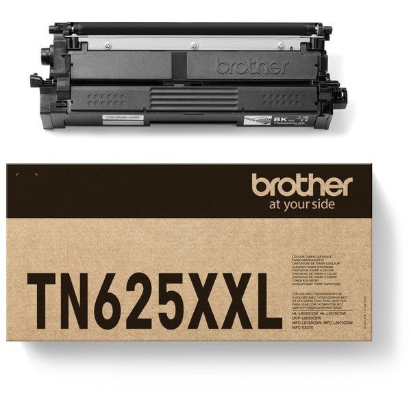Original Brother TN-625XXLBK Toner black extra High-Capacity 7.500 Seiten