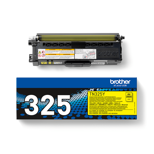 Original Brother TN-325Y Toner yellow 3.500 Seiten