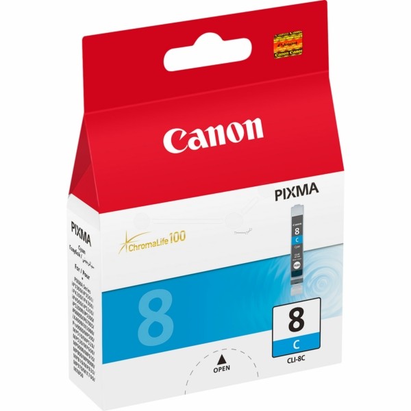Original Canon 0621B001 / CLI-8 C Tintenpatrone cyan 13 ml 420 Seiten