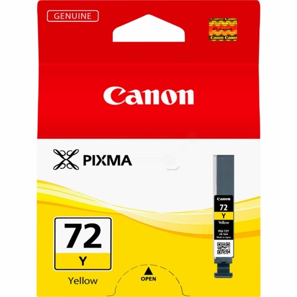 Original Canon 6406B001 / PGI-72 Y Tintenpatrone gelb 14 ml