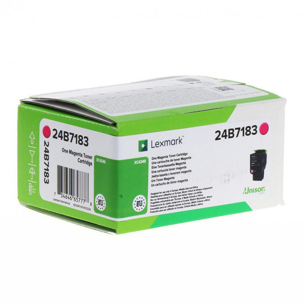 Original Lexmark 24B7183 Toner magenta 6.000 Seiten