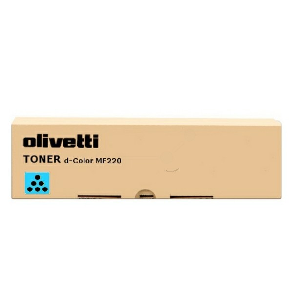 Original Olivetti B0857 Toner cyan 26.000 Seiten