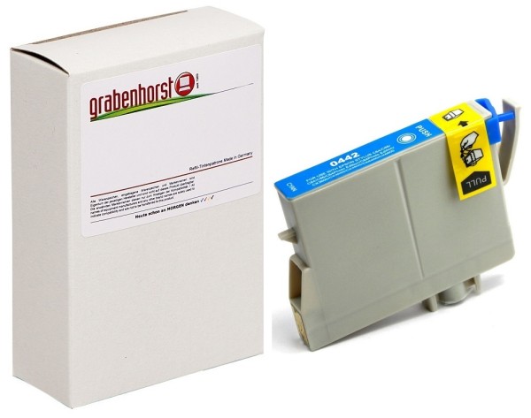 Alternativ Epson C13T04424010 / T0442 Tinte cyan 460 Seiten