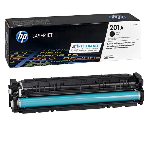 Original HP CF400A / 201A Toner black 1.500 Seiten