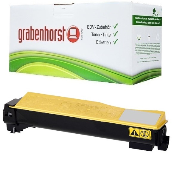 Alternativ Kyocera 1T02HLAEU0 / TK-540Y Toner yellow 8.000 Seiten