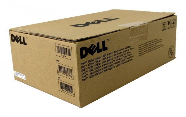 Original Dell 593-10494 / J069K Toner cyan 1.000 Seiten
