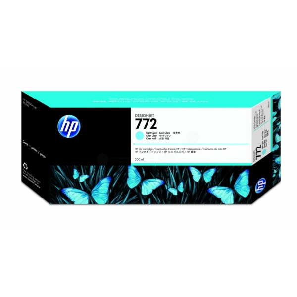 Original HP CN632A / 772 Tintenpatrone cyan hell 300 ml