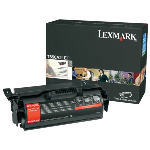 Original Lexmark T650A21E Tonerkartusche schwarz 7.000 Seiten