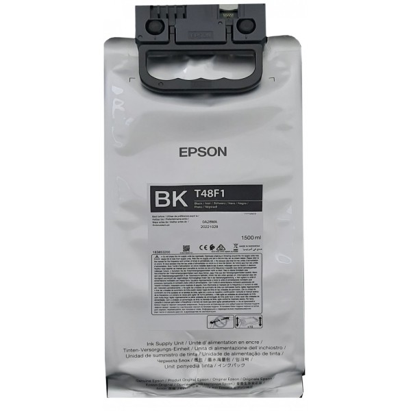 Original Epson C13T48F100 Tinte black 1500 ml