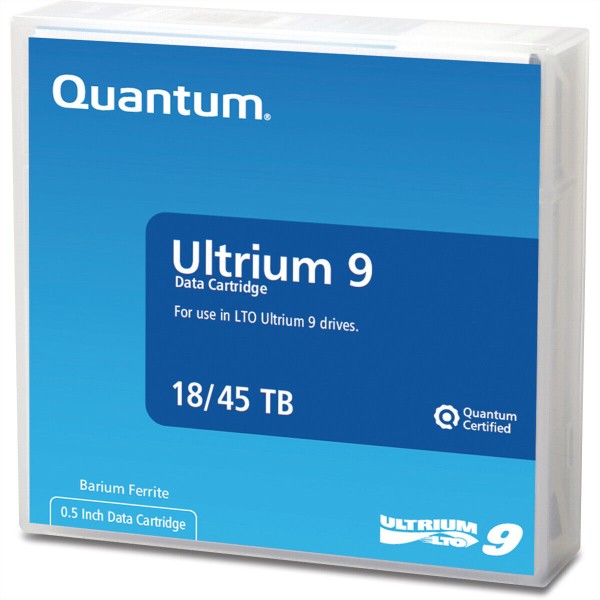 Original Quantum MR-L9MQN-01 , LTO9 / LTO Ultrium 9 , 18TB / 45TB Datenträger