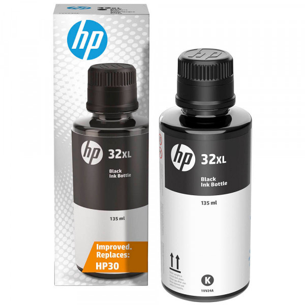Original HP 1VV24AE / 32XL Tinte black 135 ml 6.000 Seiten
