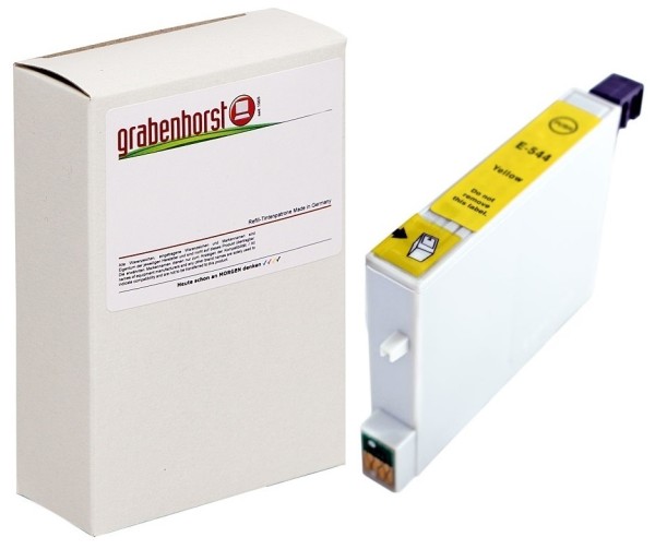 Alternativ Epson C13T05444010 / T0544 Tinte yellow 450 Seiten