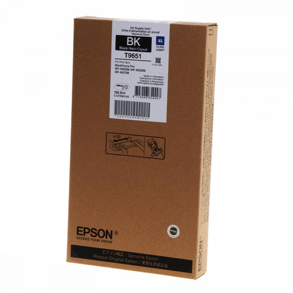 Original Epson C13T965140 / T9651 Tinte black 221 ml 10.000 Seiten