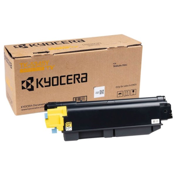 Original Kyocera 1T02ZLANL0 / TK-5345Y Toner yellow 9.000 Seiten