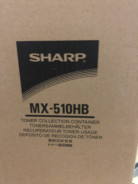 Original Sharp MX-510HB Resttonerbehälter 18.000 Seiten