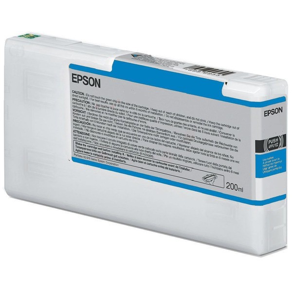 NEUOriginal Epson C13T55W200 Tinte cyan 200 ml