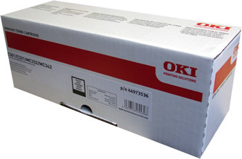 Original OKI 44973536 Toner black 2.200 Seiten
