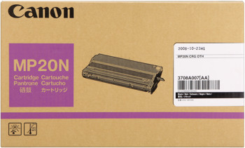 Original Canon 3708A006 / MP20N Toner black negativ 3.000 Seiten