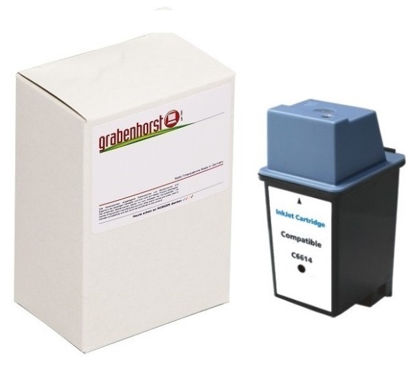 Alternativ HP C6614DE / 20 Tinte black 460 Seiten