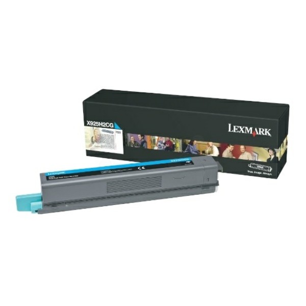 Original Lexmark X925H2CG Toner-Kit cyan 7.500 Seiten