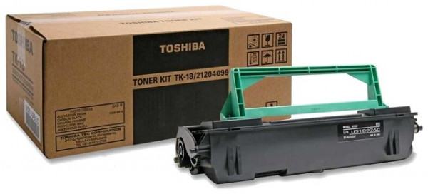 Original Toshiba 21204099 / TK-18 Toner black 6.000 Seiten