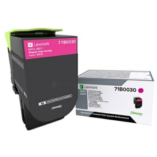 Original Lexmark 73B0030 Toner-Kit magenta 15.000 Seiten