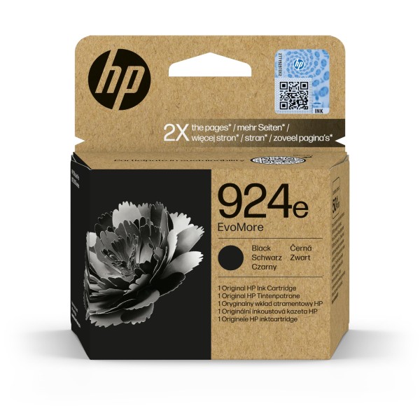 NEUOriginal HP 4K0V0NE / 924E Tinte black EvoMore 1.000 Seiten