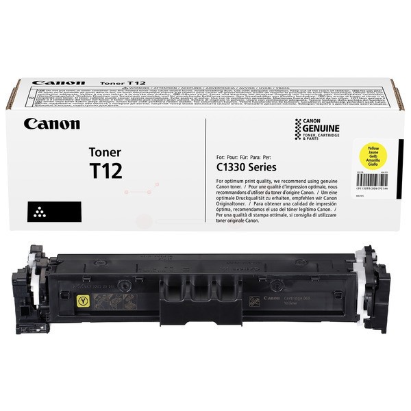 Original Canon 5095C006 / T12 Toner yellow 5.300 Seiten