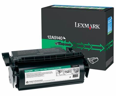Original Lexmark 12A5140 Toner black remanufactured 25.000 Seiten