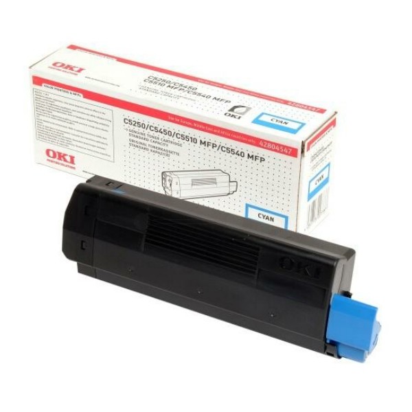 Original OKI 42804547 Toner cyan 3.000 Seiten